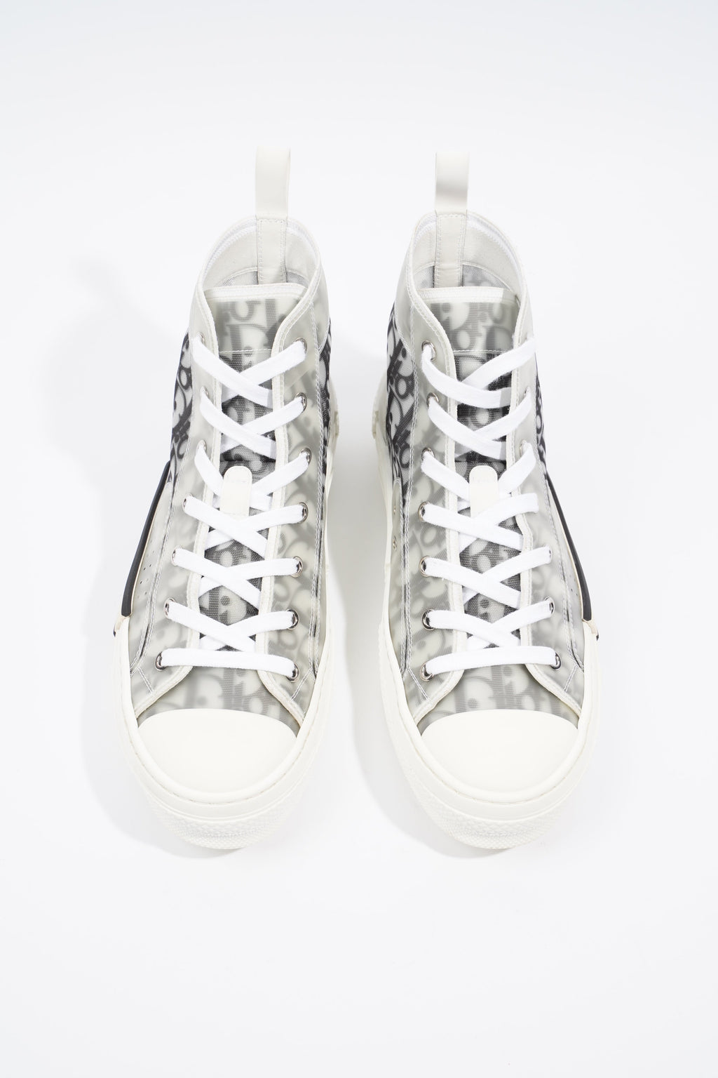 Christian Dior B23 Hightops Grey Oblique / White Mesh EU 42 UK 8
