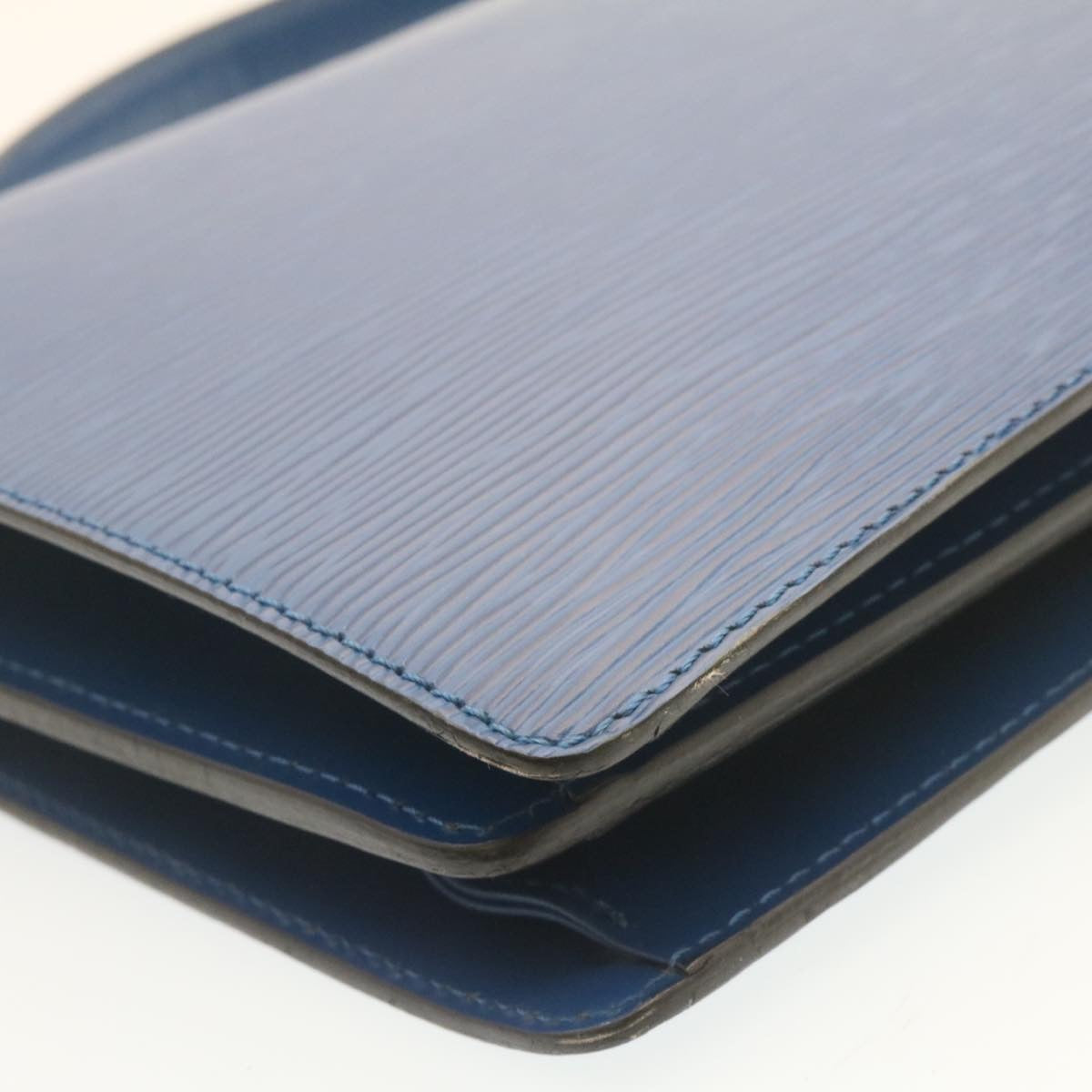 Louis Vuitton Blue Leather Concorde handbag bag