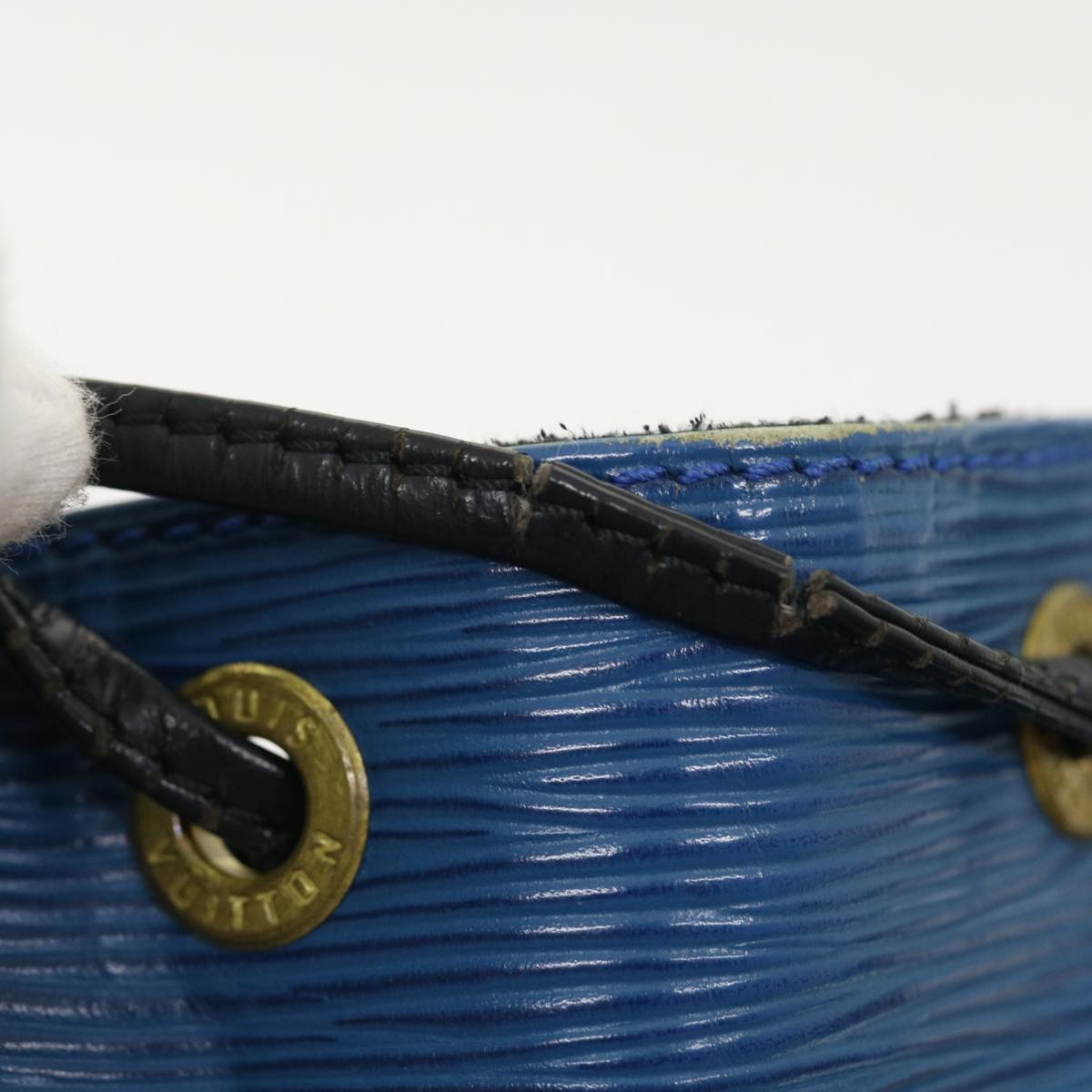 Louis Vuitton Bicolor Leather Petit Noe shoulder bag