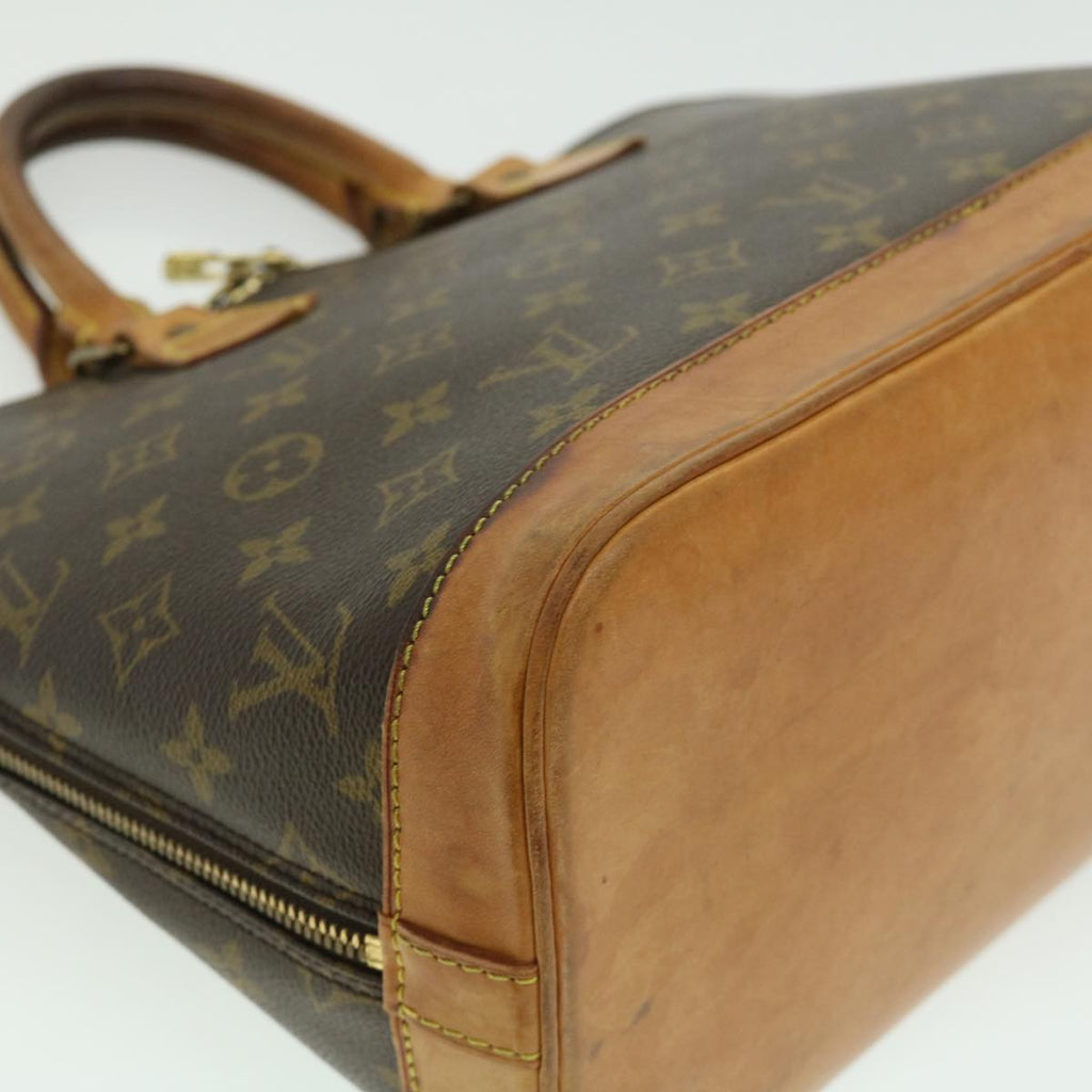 Louis Vuitton Brown Canvas Alma handbag bag