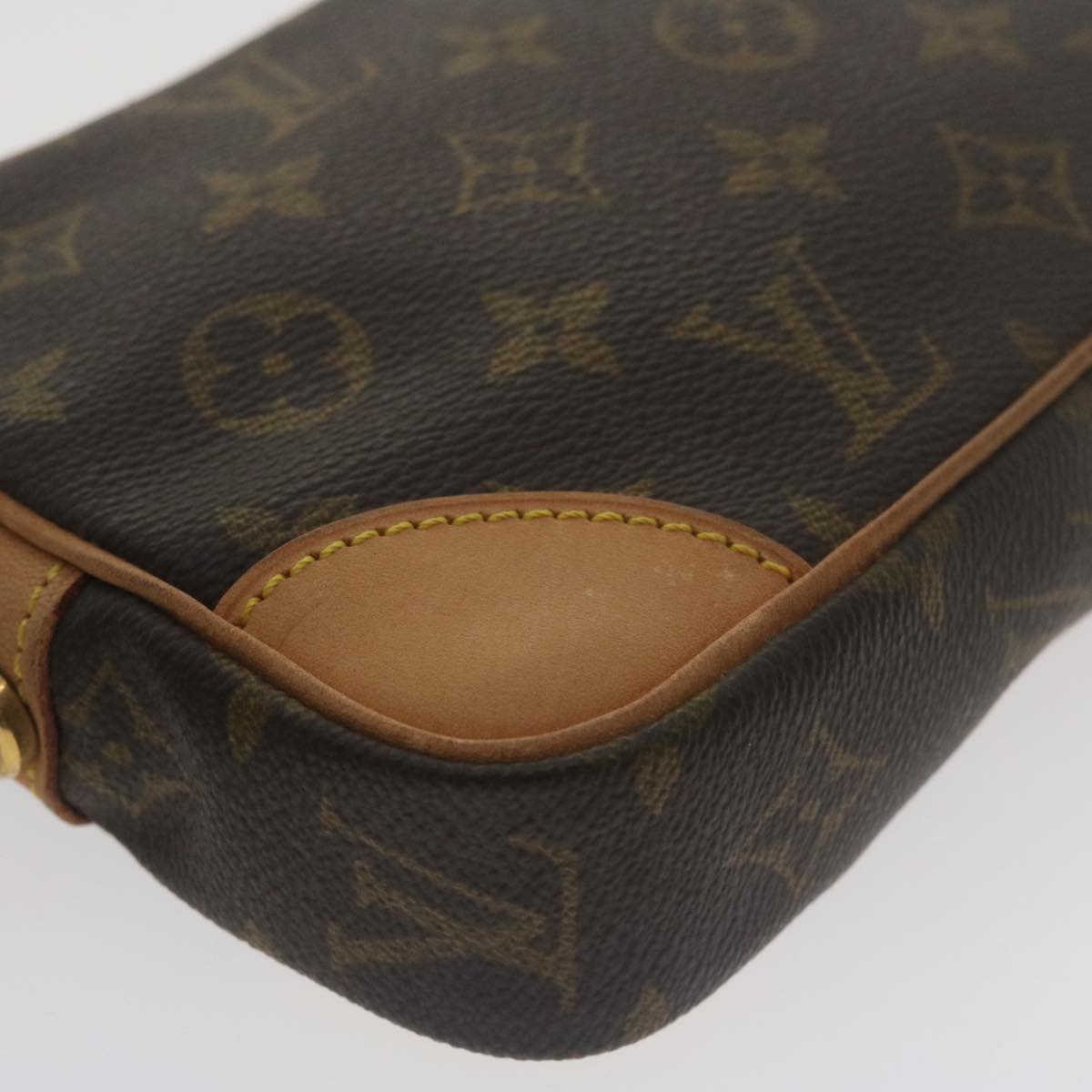 Louis Vuitton Brown Canvas Marly Dragonne clutch bag