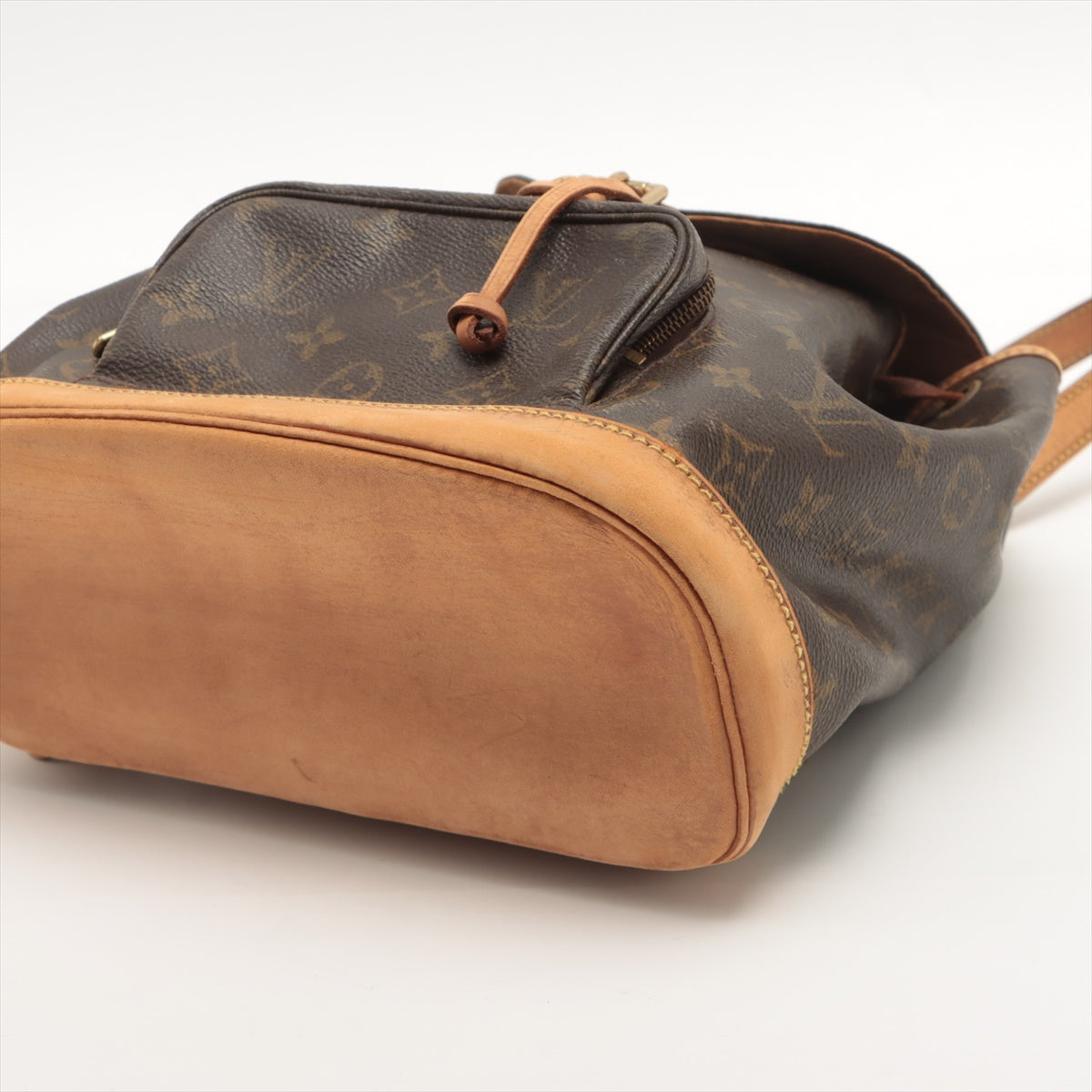 Louis Vuitton Brown Leather Montsouris shoulder bag