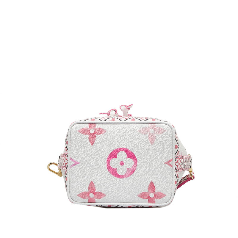 Louis Vuitton Monogram Giant Nanoe by the Pool Shoulder Bag Mini Bag 2WAY M82386 White Pink PVC  Louis Vuitton