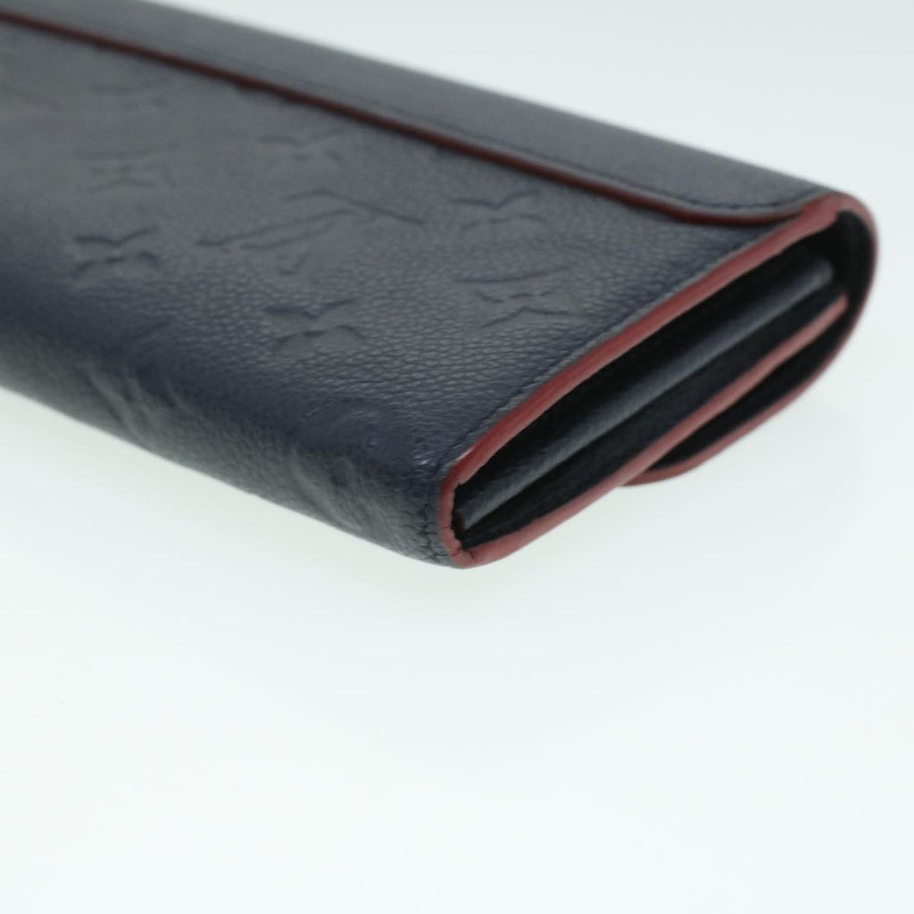 Louis Vuitton Navy Leather Pont Neuf wallet accessories