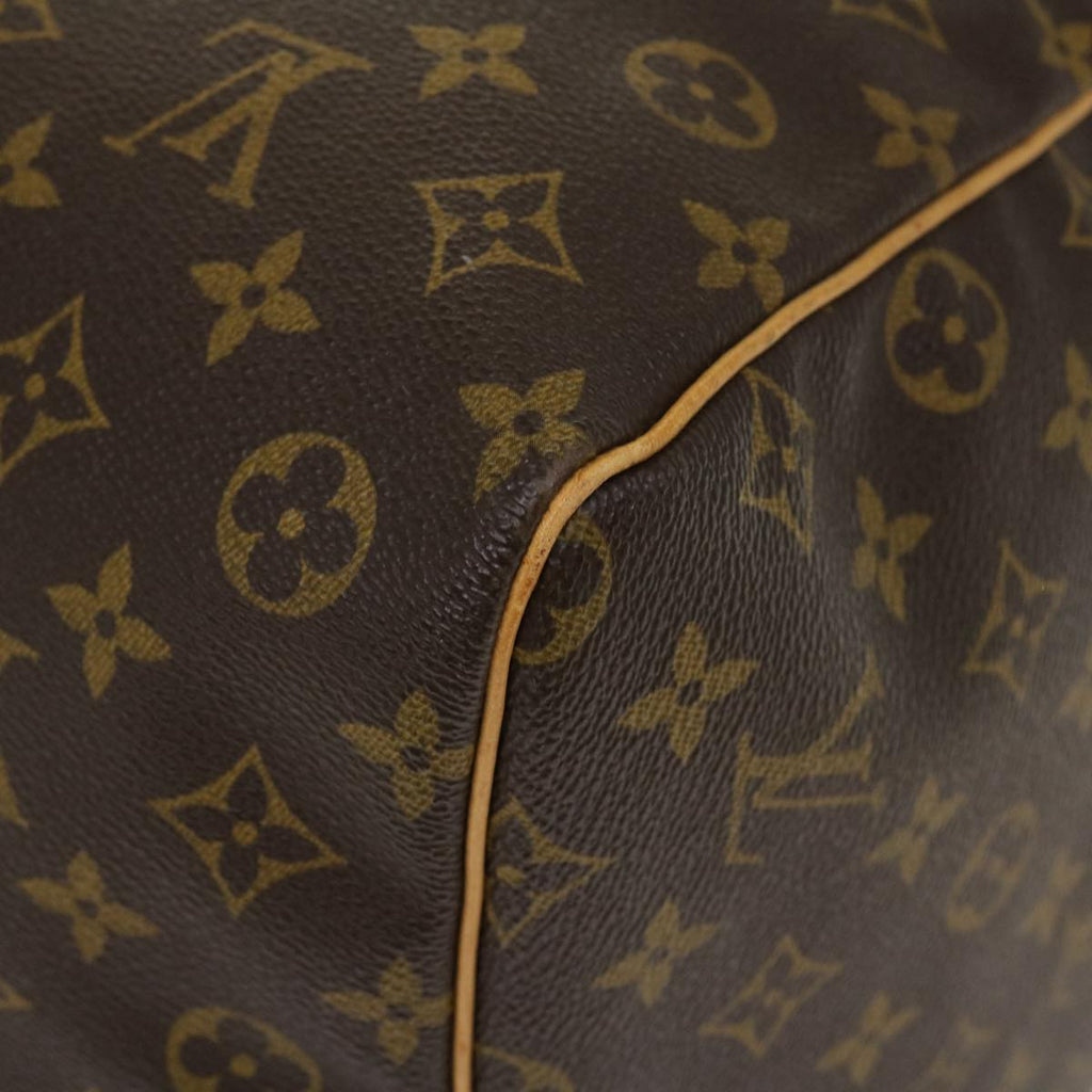 Louis Vuitton Brown Canvas Keepall 60 travel bag