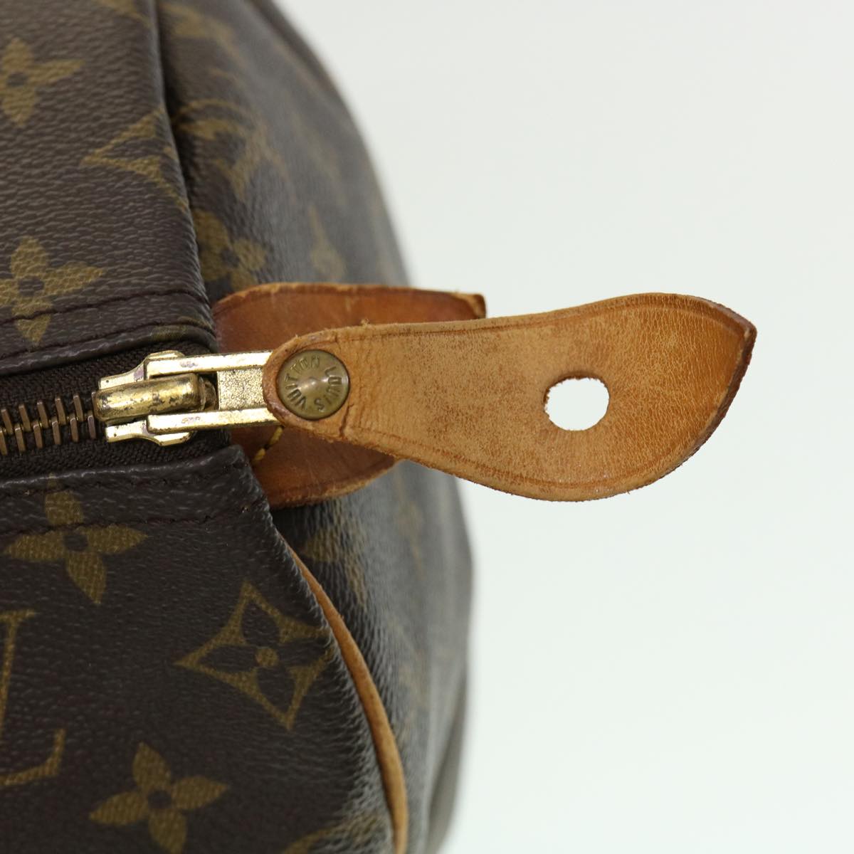 Louis Vuitton Brown Canvas Speedy 40 handbag bag