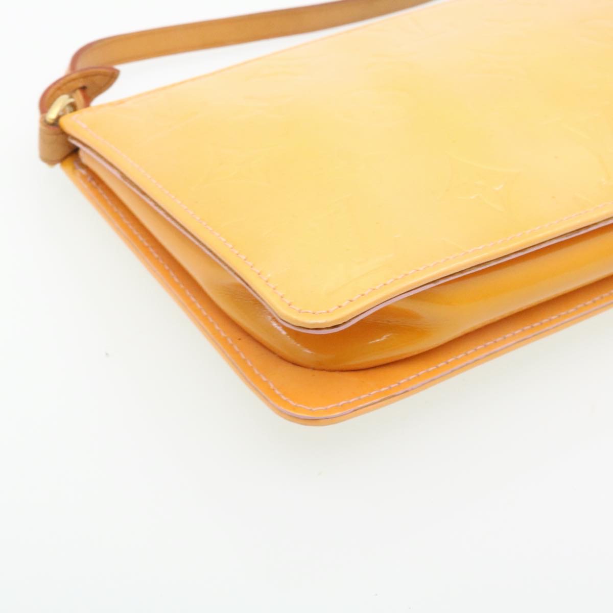 Louis Vuitton Yellow Patent leather Lexington handbag bag