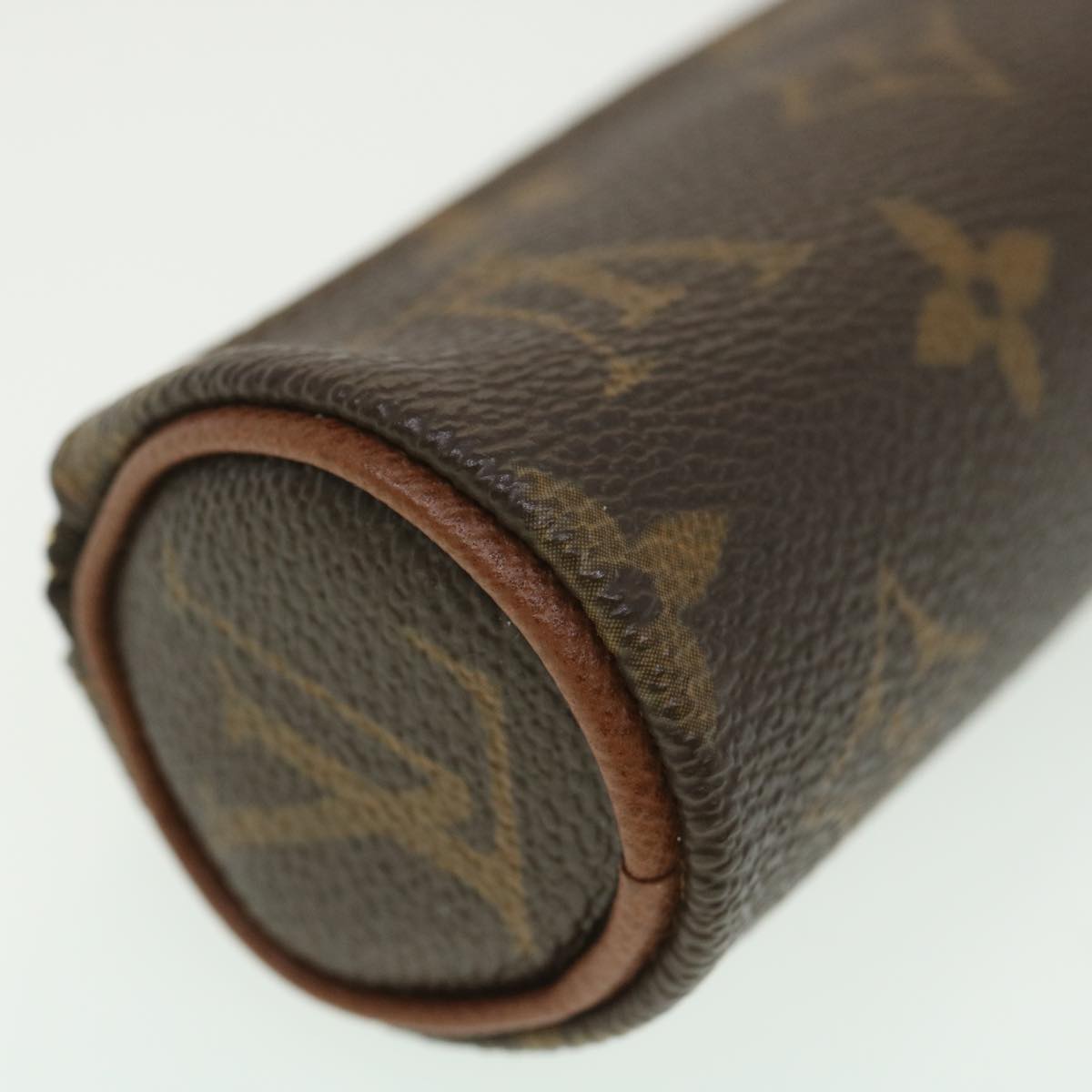 Louis Vuitton Brown Canvas  clutch bag