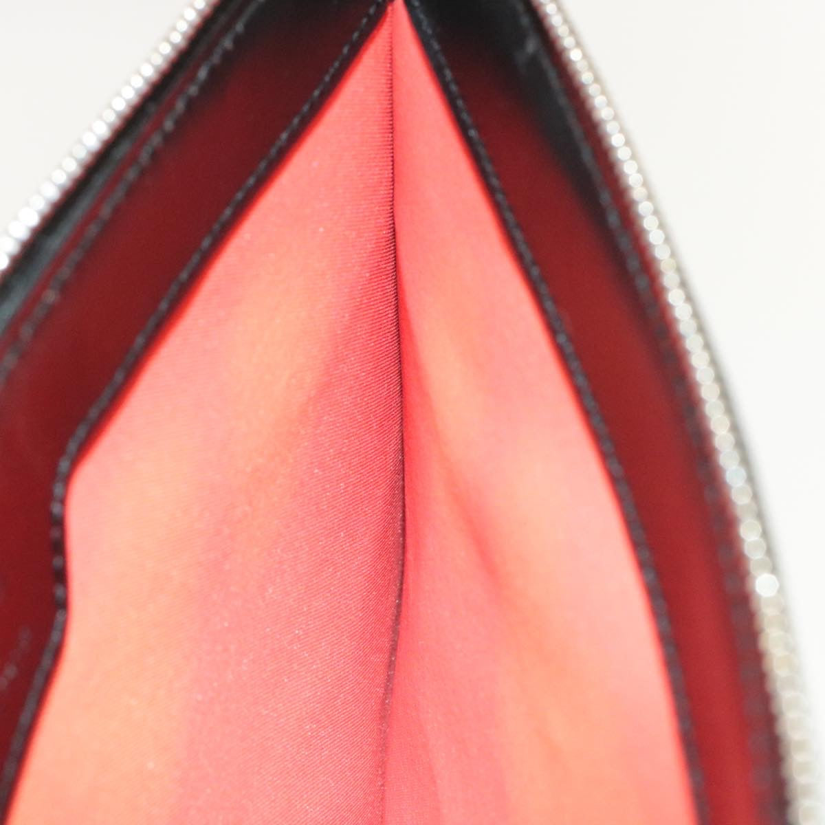 Louis Vuitton Black Steel Pochette accessoires clutch bag