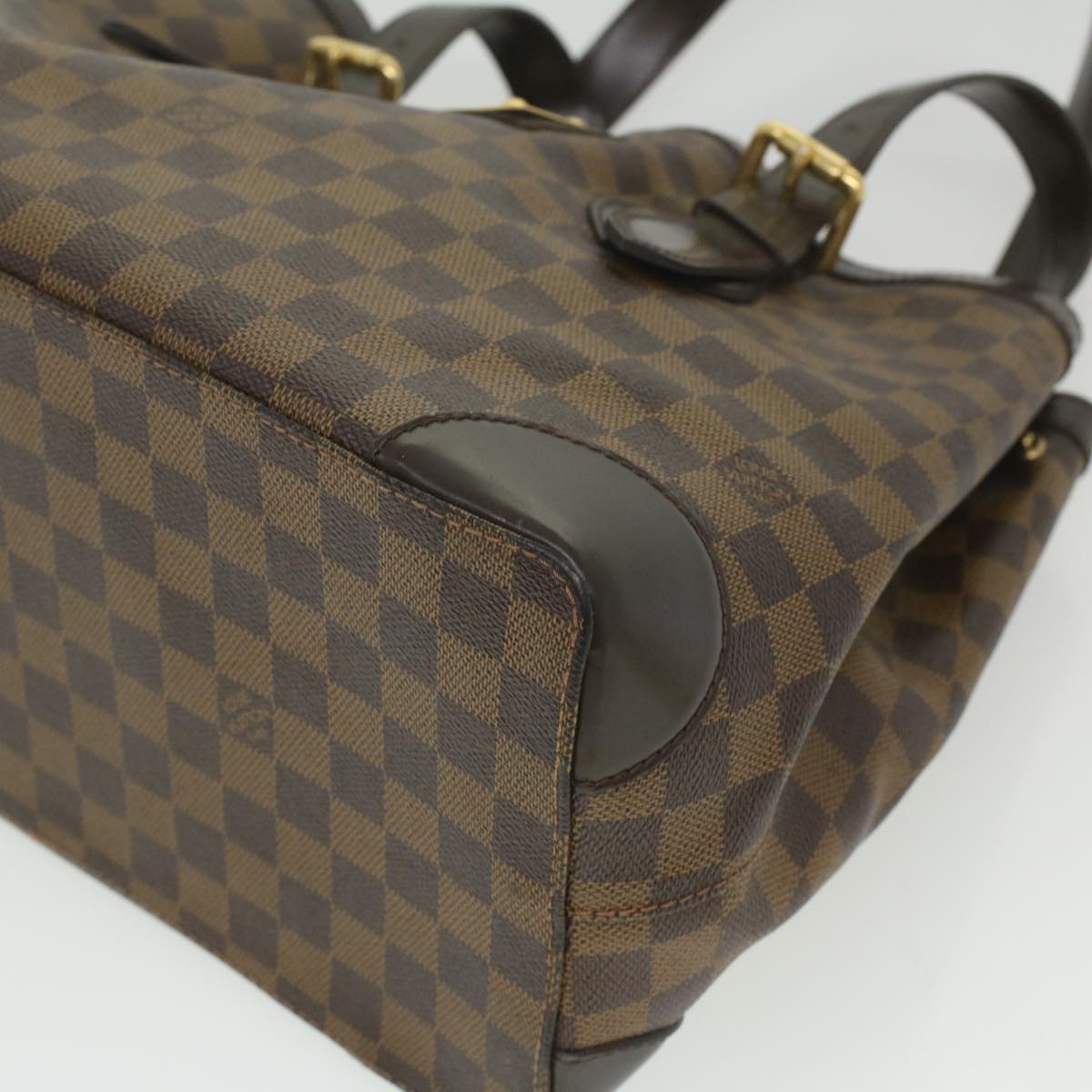 Louis Vuitton Brown Canvas Hampstead tote bag