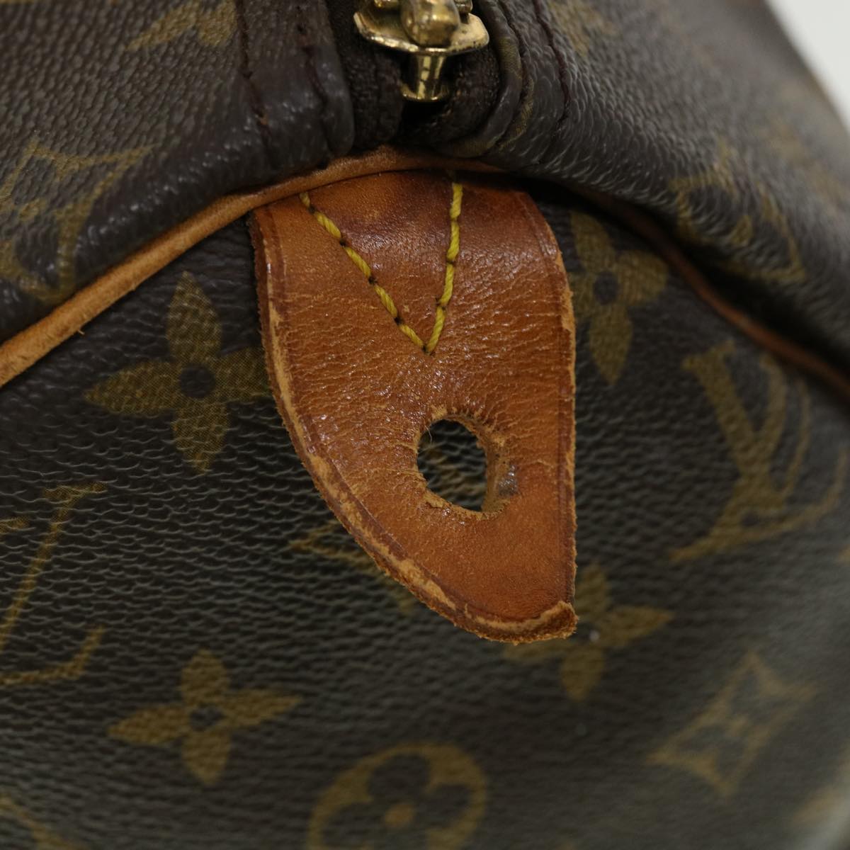 Louis Vuitton Brown Canvas Speedy 40 handbag bag