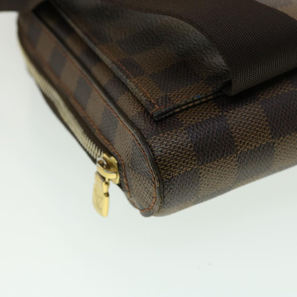 Louis Vuitton Brown Canvas Geronimos shoulder bag