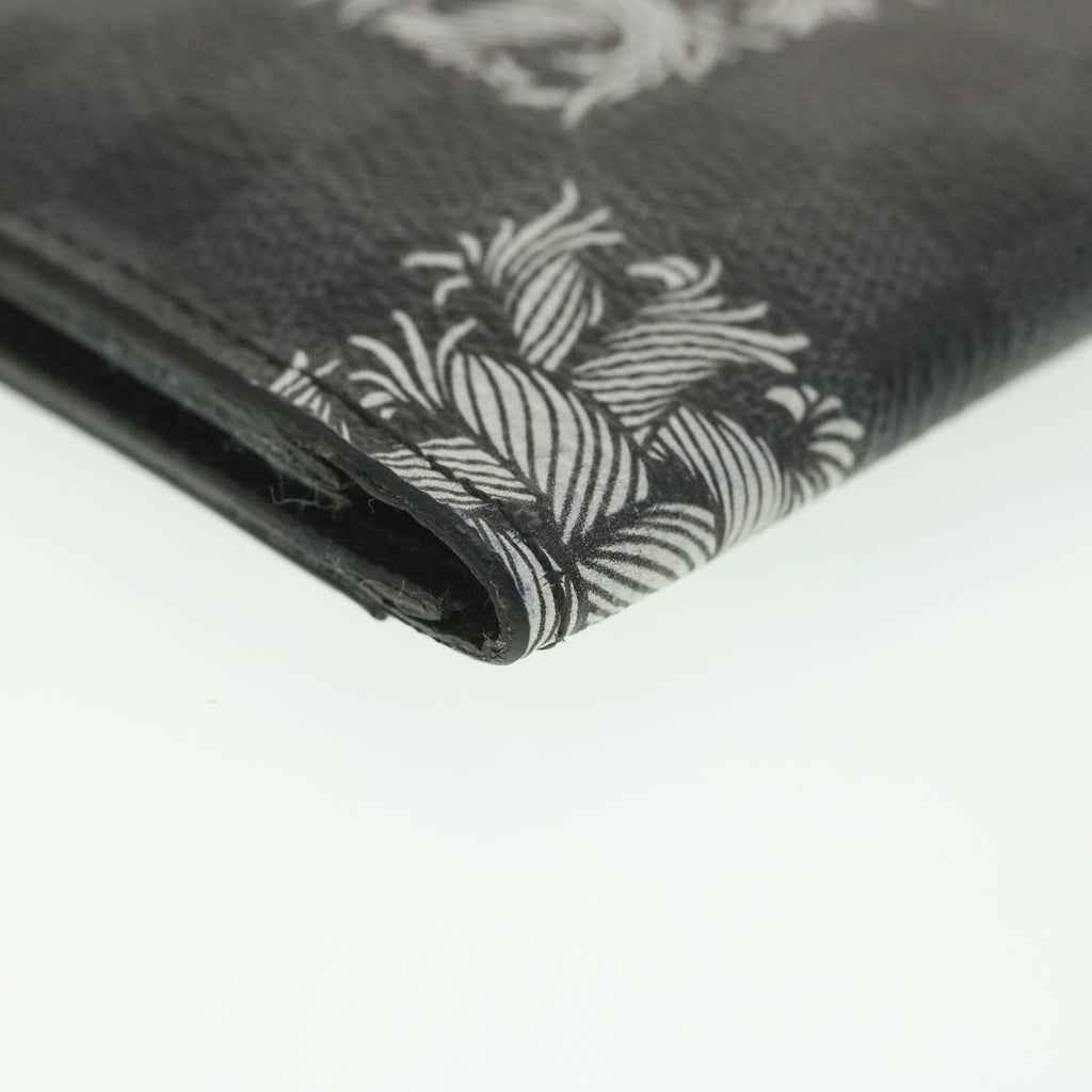 Louis Vuitton Black Canvas  wallet accessories