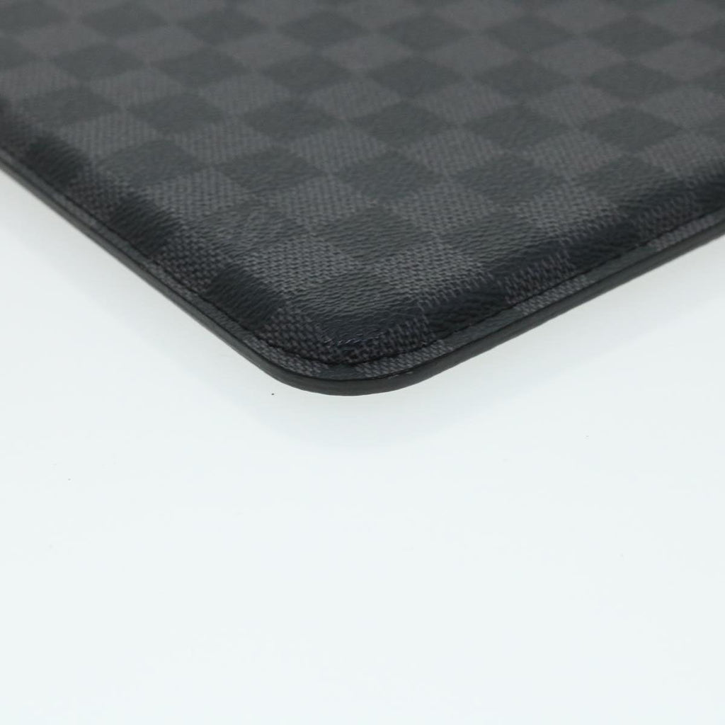Louis Vuitton Blue Canvas iPad Pouch wallet accessories
