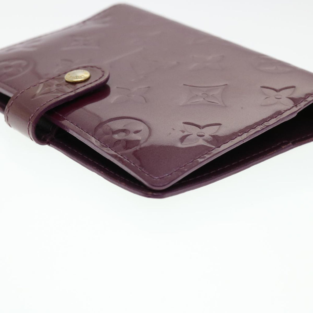 Louis Vuitton Bordeaux Patent leather Agenda cover wallet accessories
