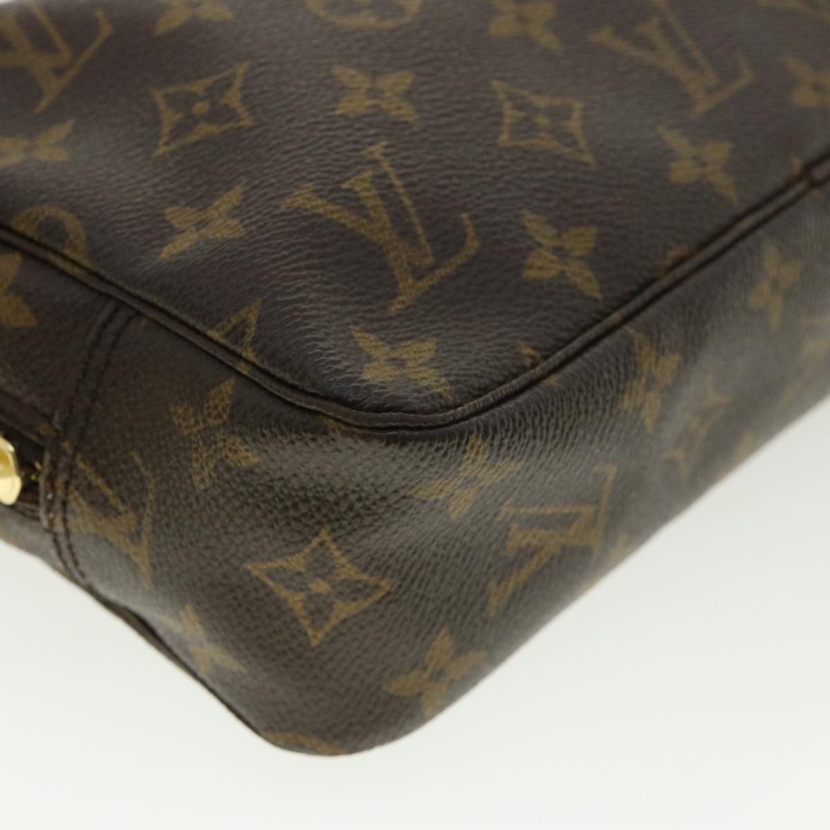 Louis Vuitton Brown Canvas Truth Toilette 23 clutch bag