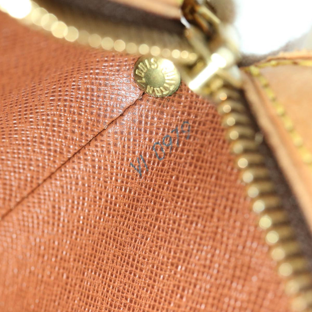 Louis Vuitton Brown Canvas Drouot shoulder bag