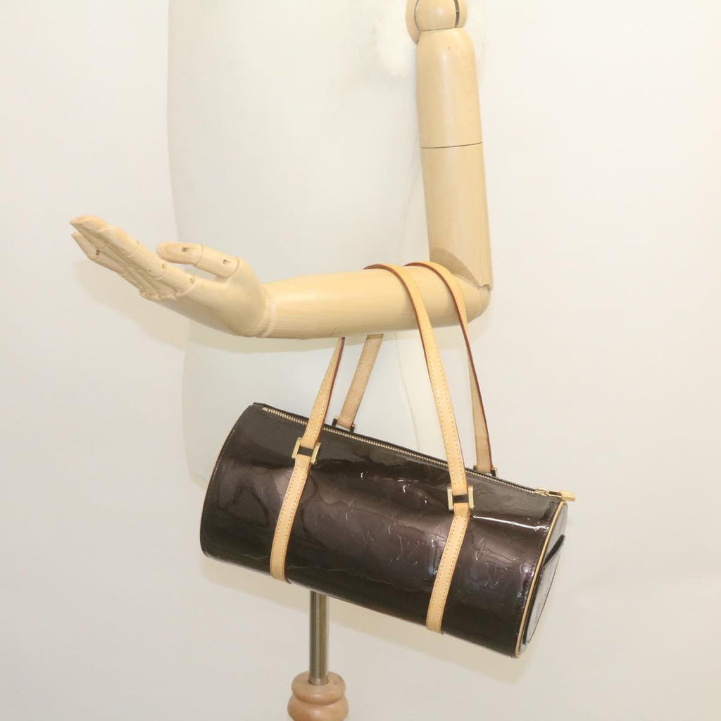Louis Vuitton Anthracite Patent leather Bedford handbag bag