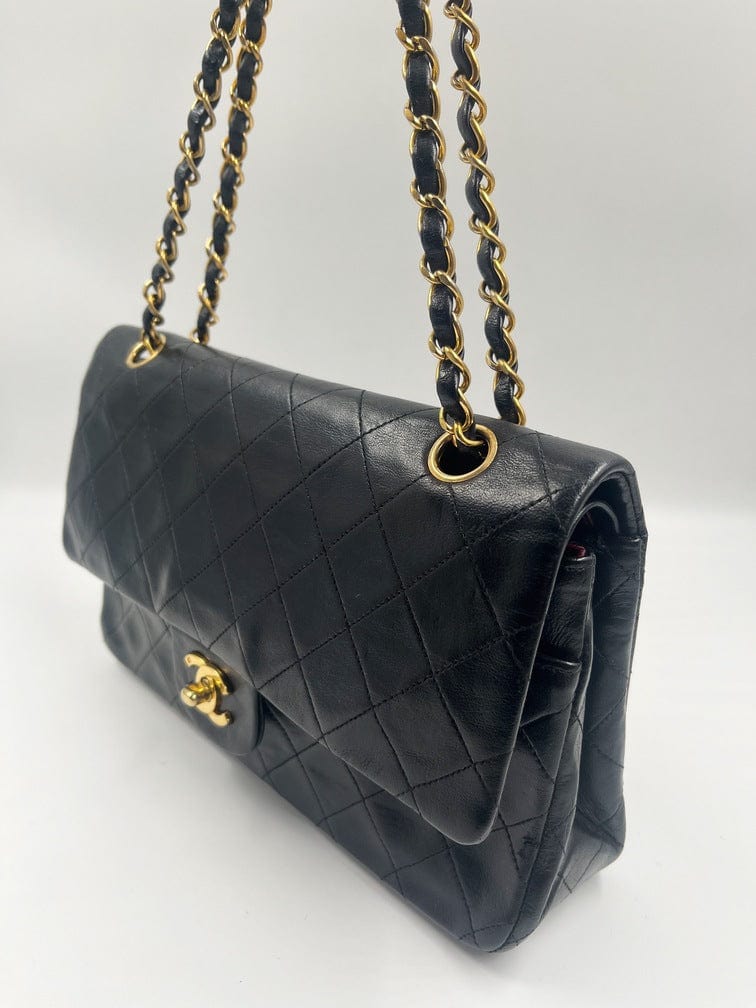 Chanel Classic Double Flap Bag with 24k gold plated hardware