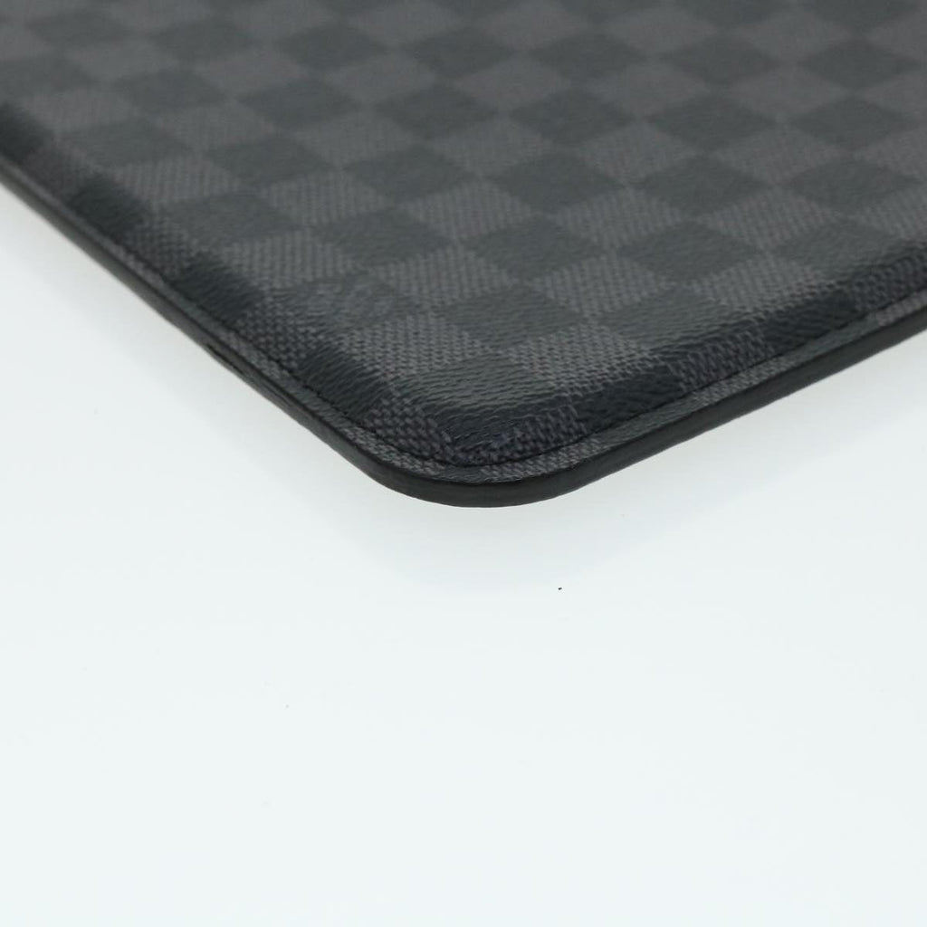Louis Vuitton Blue Canvas iPad Pouch wallet accessories