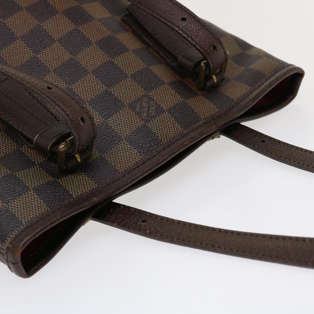 Louis Vuitton Brown Canvas Bucket shoulder bag
