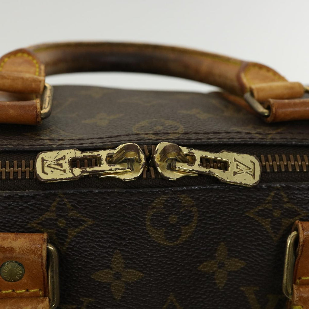 Louis Vuitton Brown Canvas Keepall 45 travel bag