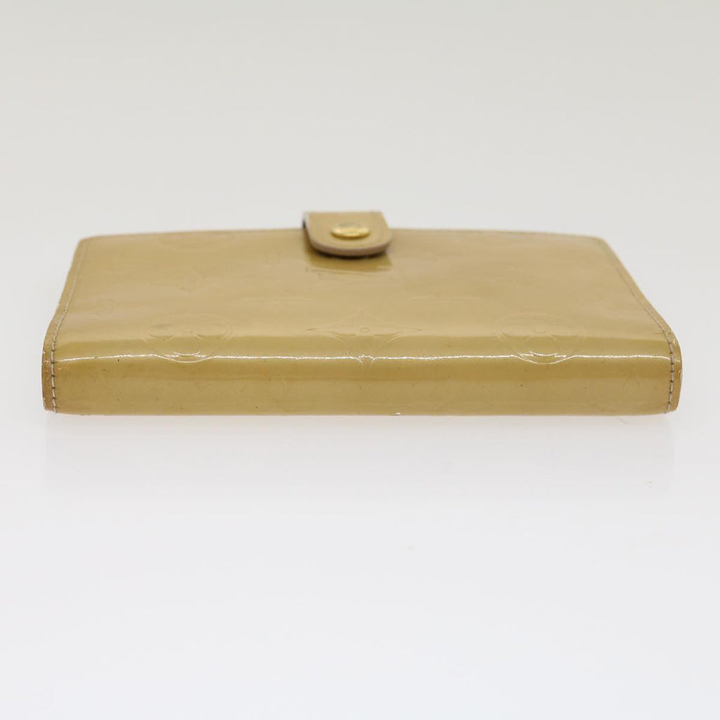 Louis Vuitton Beige Patent leather Agenda wallet accessories