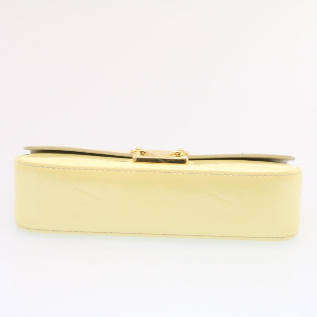 Louis Vuitton White Patent leather Glasses case wallet accessories