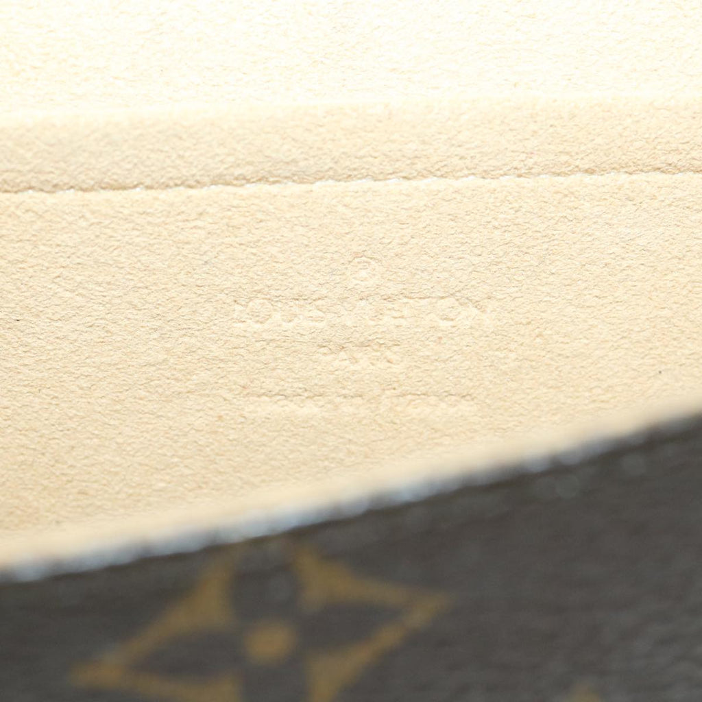 Louis Vuitton Brown Canvas Pochette Twin shoulder bag