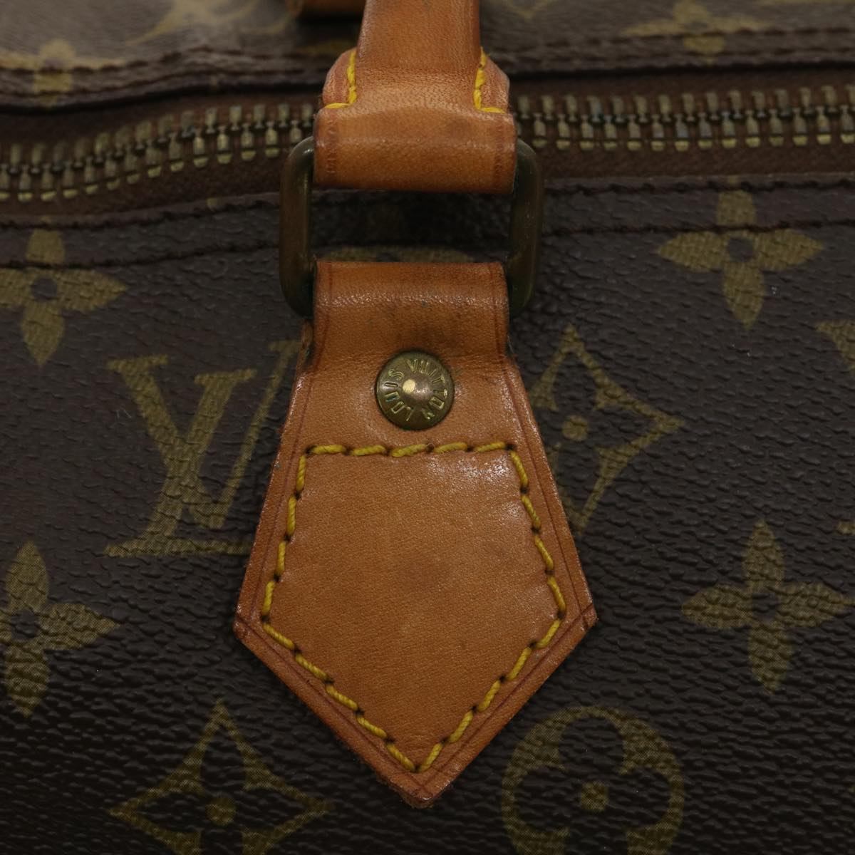 Louis Vuitton Brown Canvas Speedy 40 travel bag