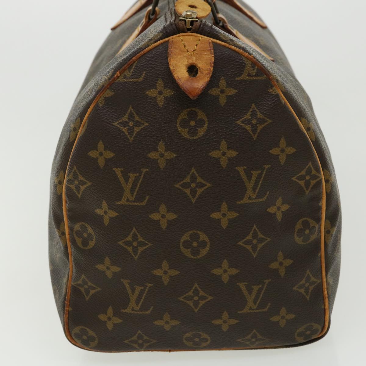 Louis Vuitton Brown Canvas Speedy 35 handbag bag