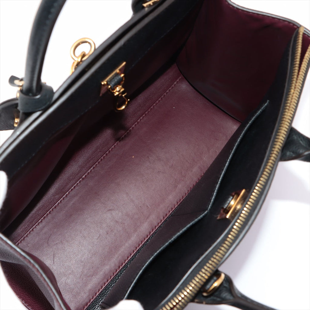 Louis Vuitton Bicolor Leather City steamer shoulder bag