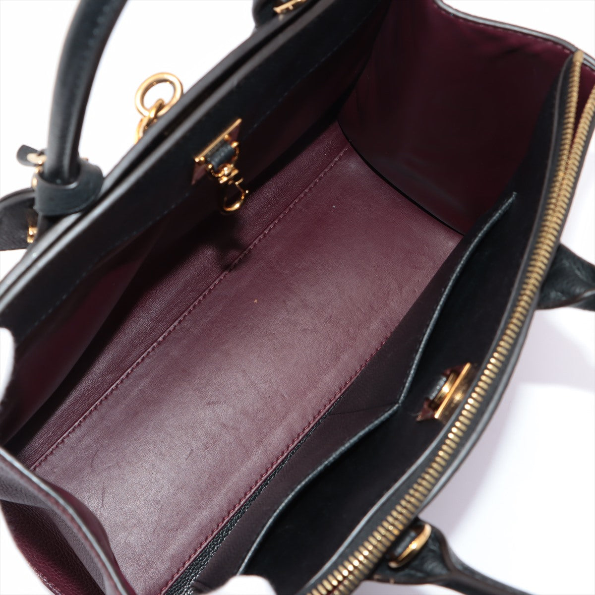 Louis Vuitton Bicolor Leather City steamer shoulder bag
