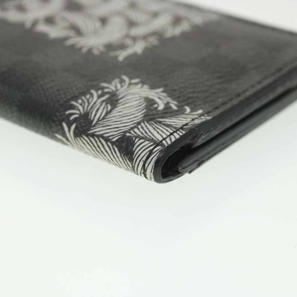 Louis Vuitton Black Canvas  wallet accessories