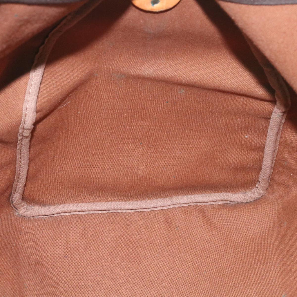Louis Vuitton Brown Canvas Keepall 45 travel bag