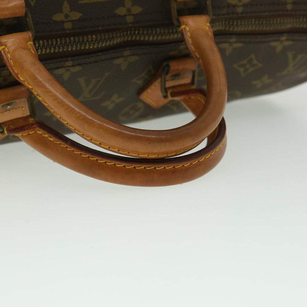 Louis Vuitton Brown Canvas Speedy 40 travel bag