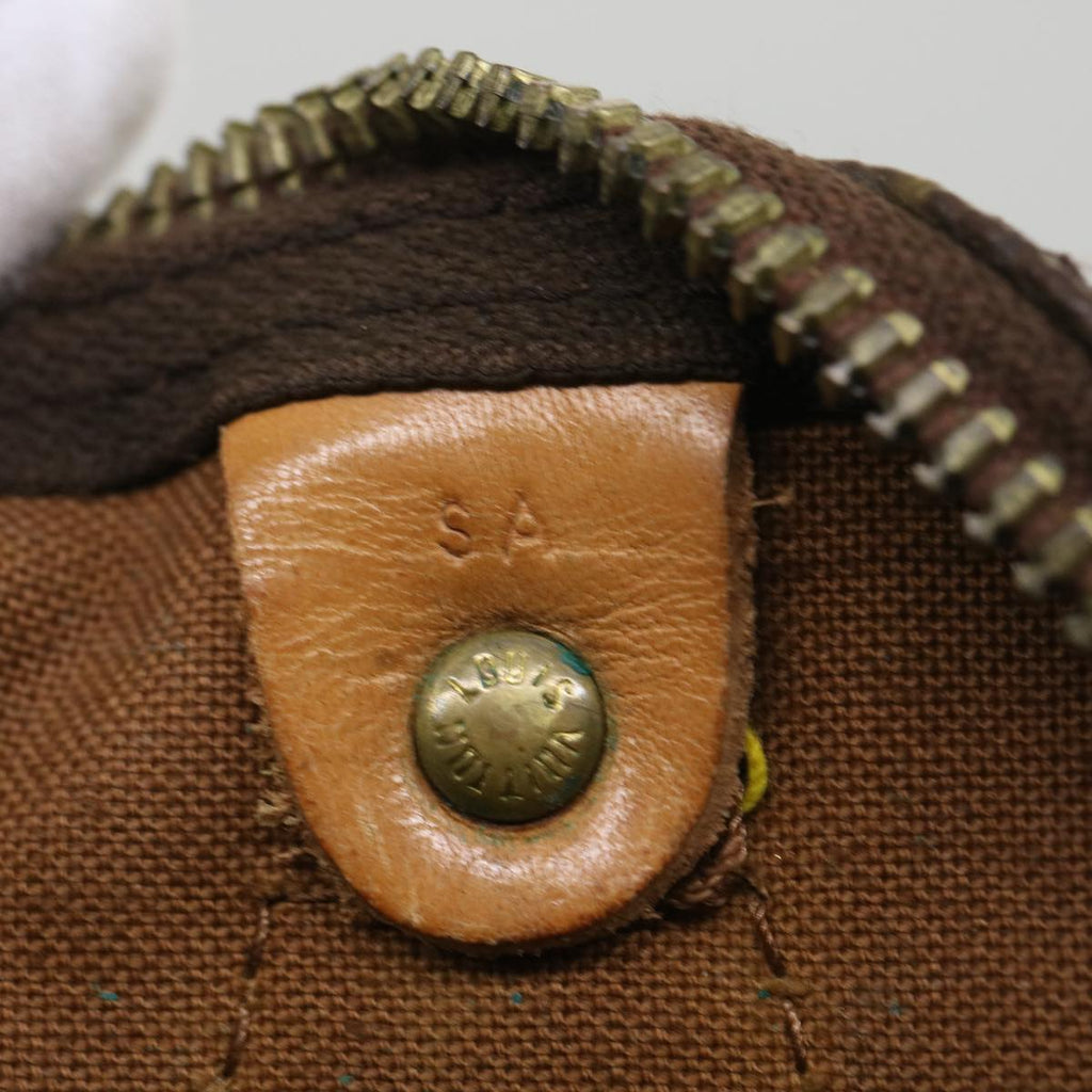 Louis Vuitton Brown Canvas Speedy 40 travel bag