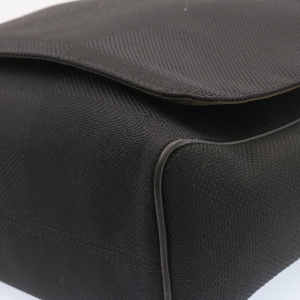 Louis Vuitton Black Canvas Petit messager shoulder bag