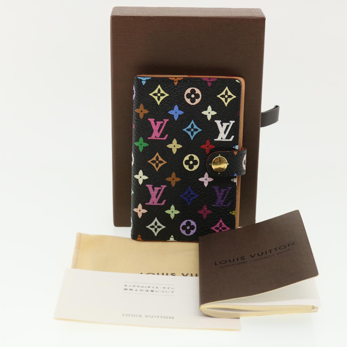 Louis Vuitton Multicolor Canvas Agenda cover wallet accessories