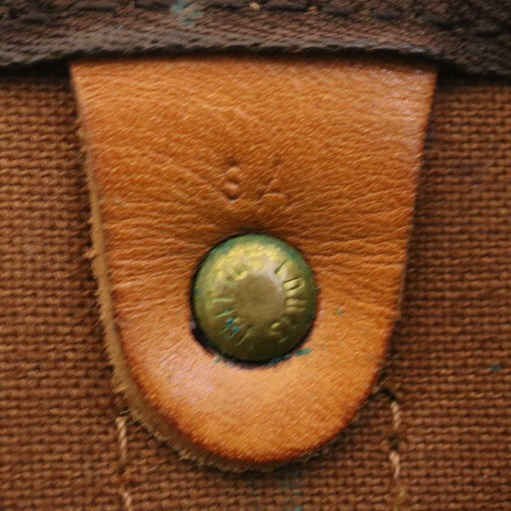 Louis Vuitton Brown Canvas Keepall 45 travel bag