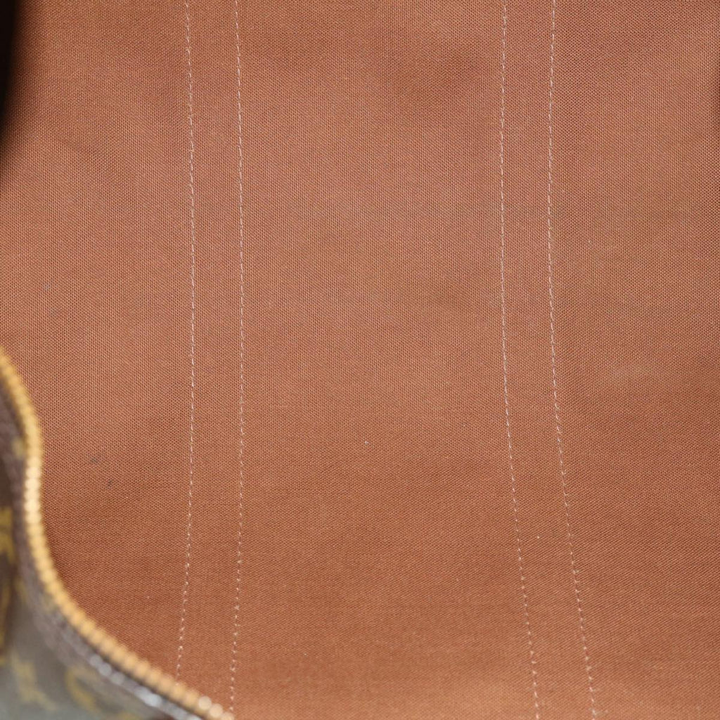Louis Vuitton Brown Canvas Keepall 45 travel bag