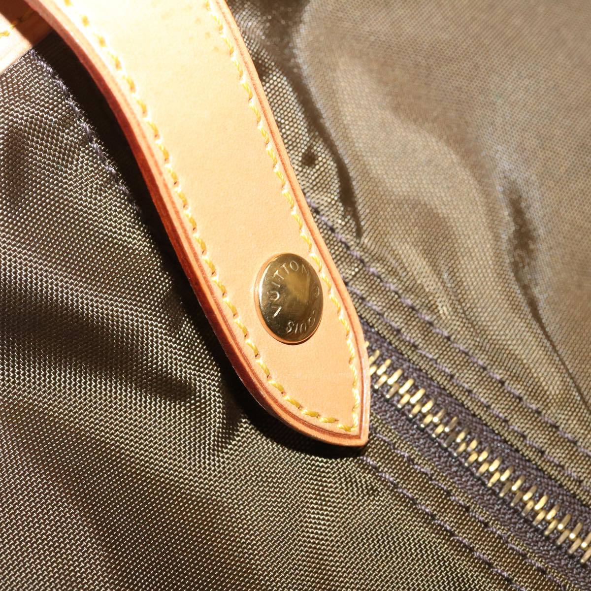 Louis Vuitton Gray Canvas Garment case travel bag