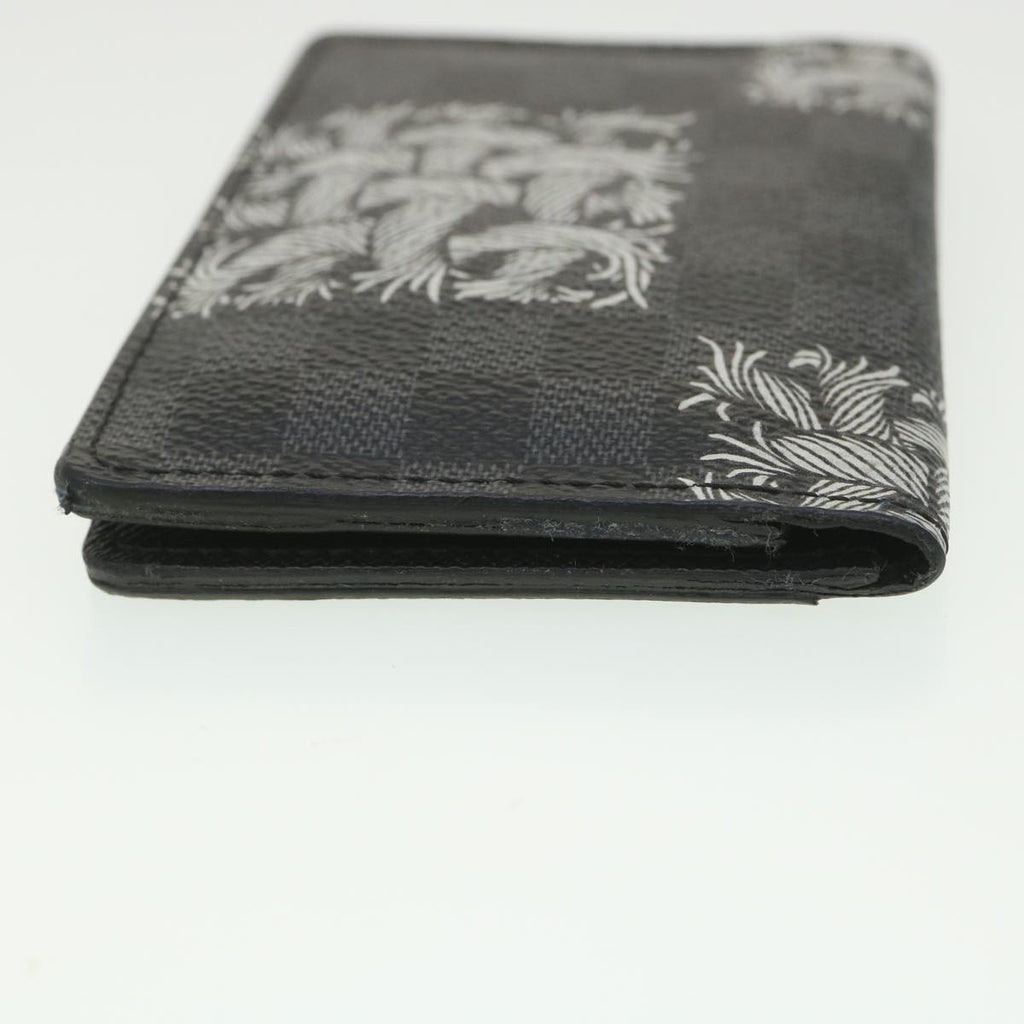 Louis Vuitton Black Canvas  wallet accessories