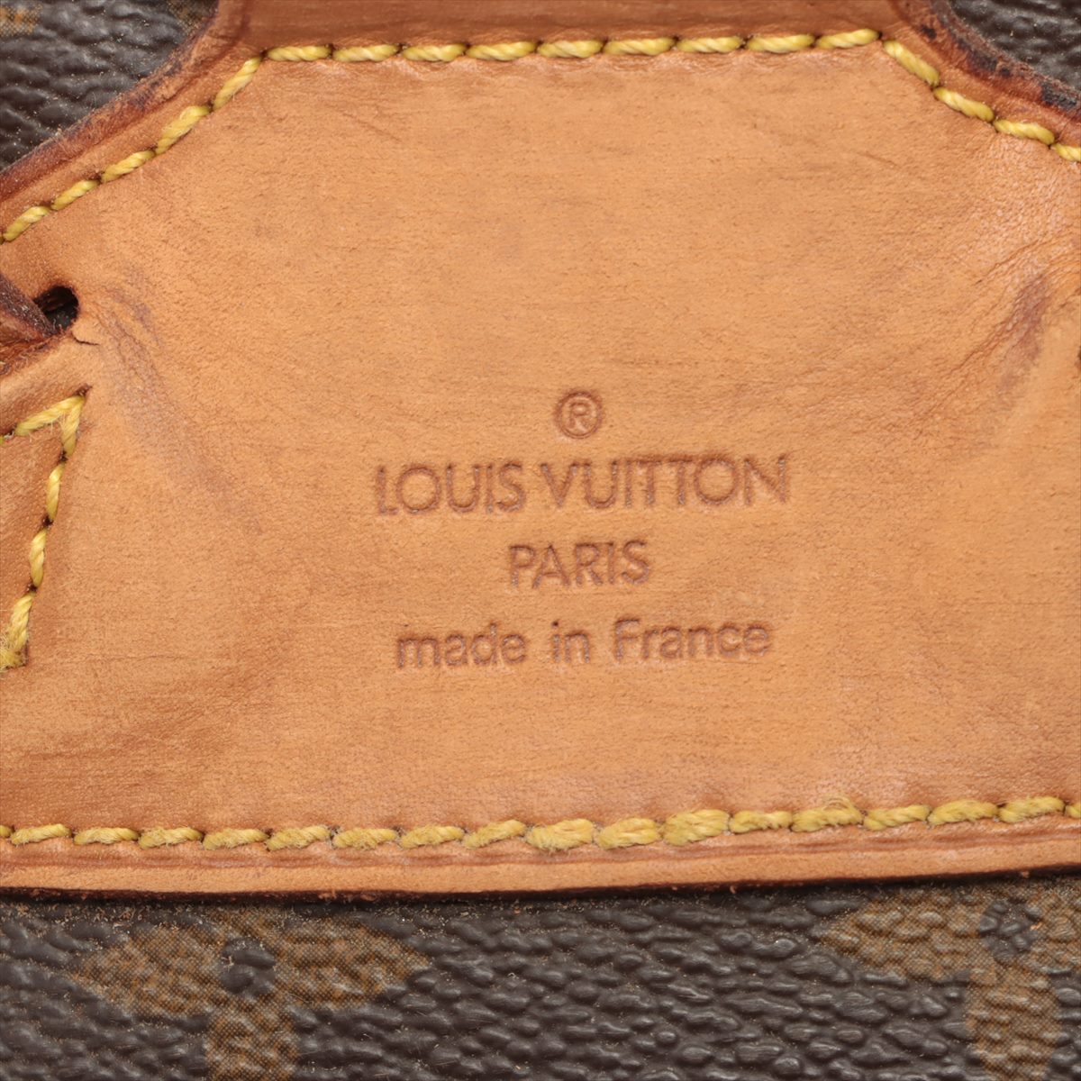 Louis Vuitton Brown Leather Montsouris shoulder bag