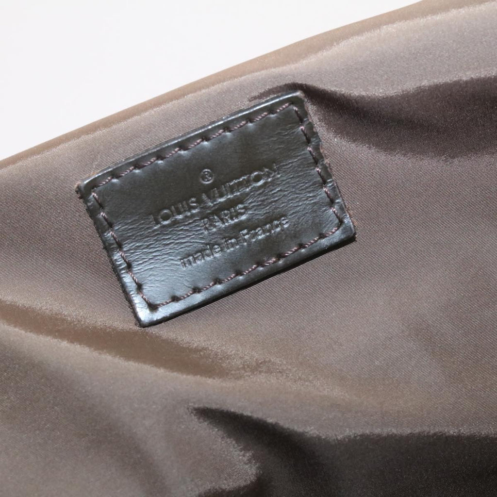 Louis Vuitton Black Canvas Petit messager shoulder bag