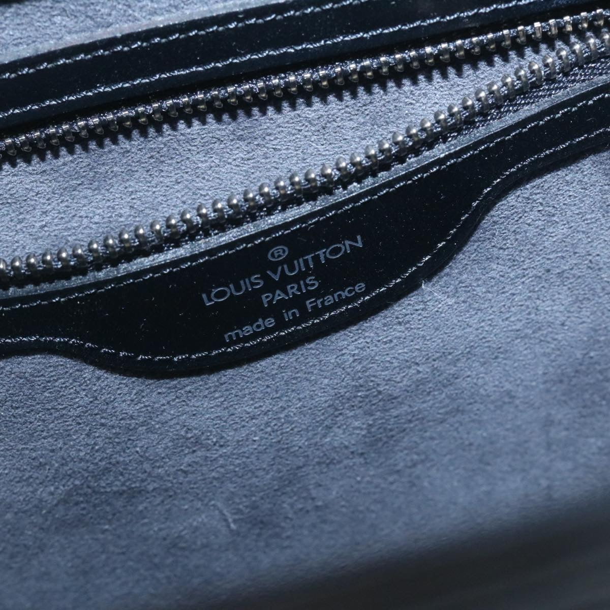 Louis Vuitton Black Leather Verseau shoulder bag