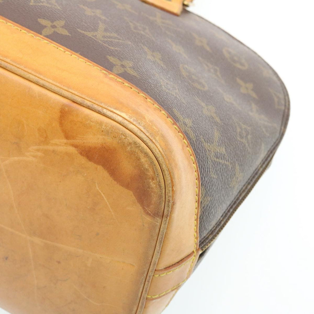 Louis Vuitton Brown Canvas Alma handbag bag