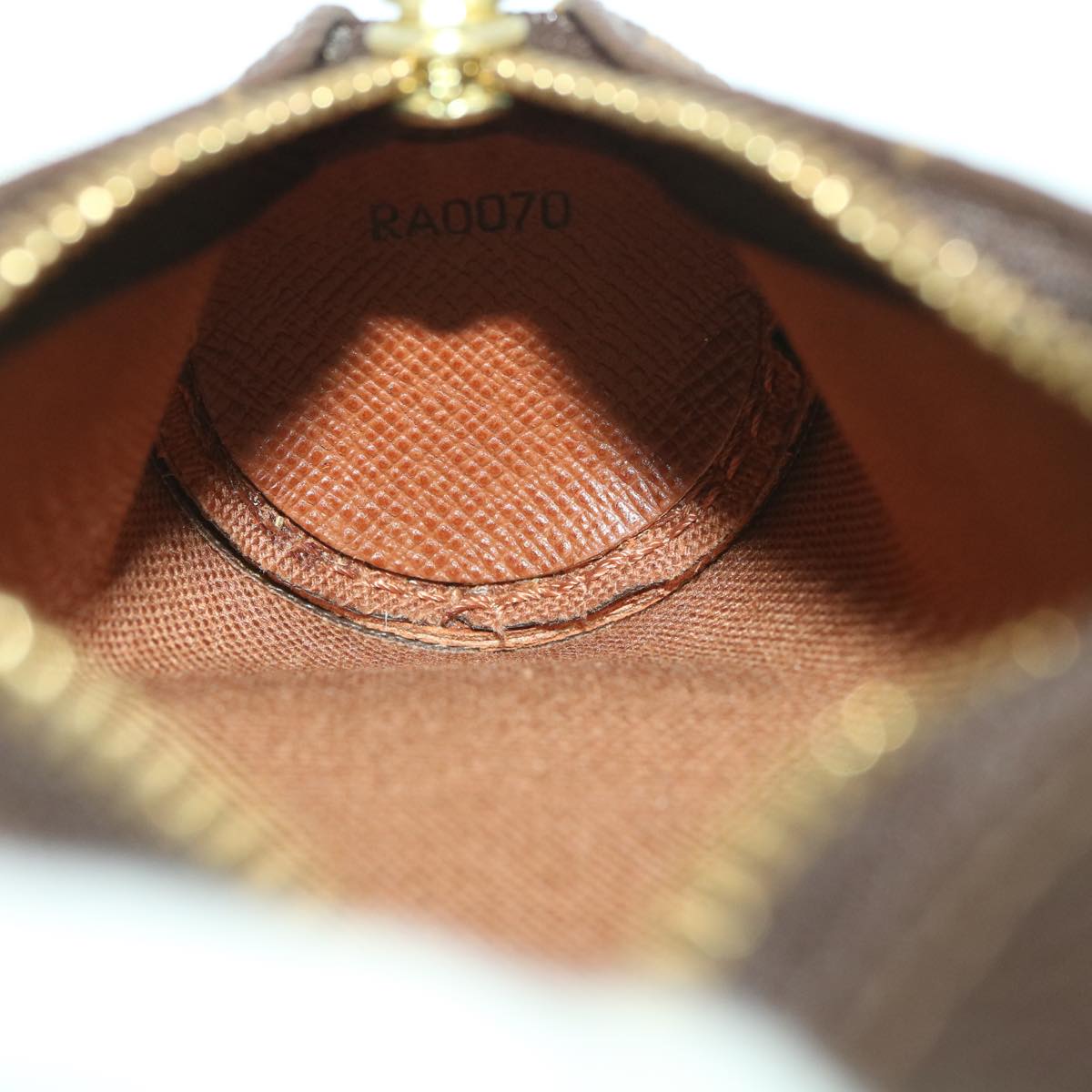Louis Vuitton Brown Canvas  clutch bag