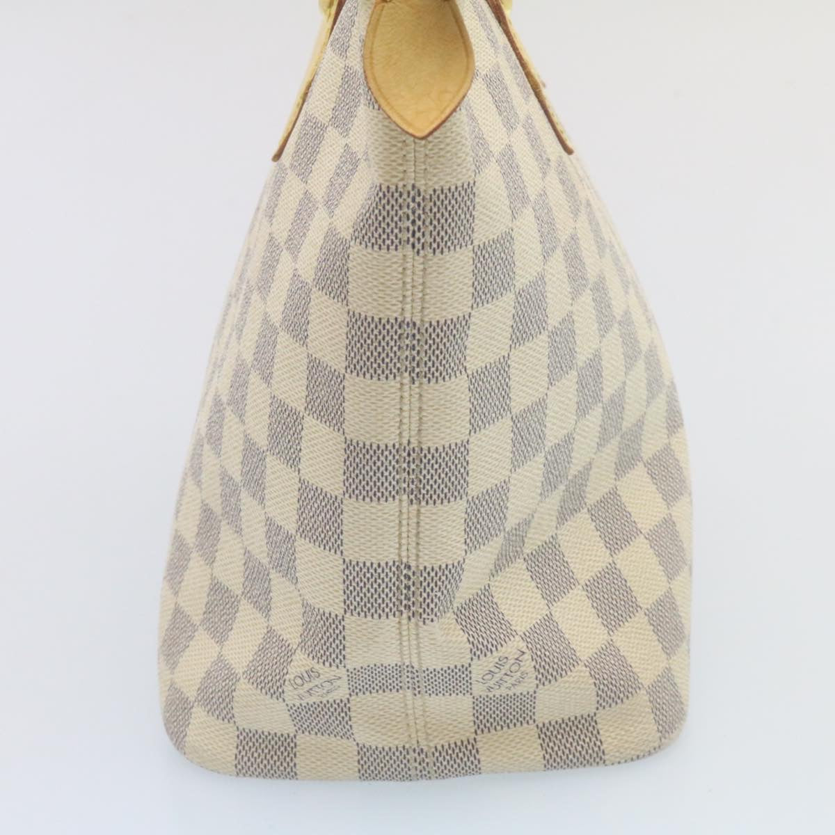 Louis Vuitton White Canvas Saleya shoulder bag