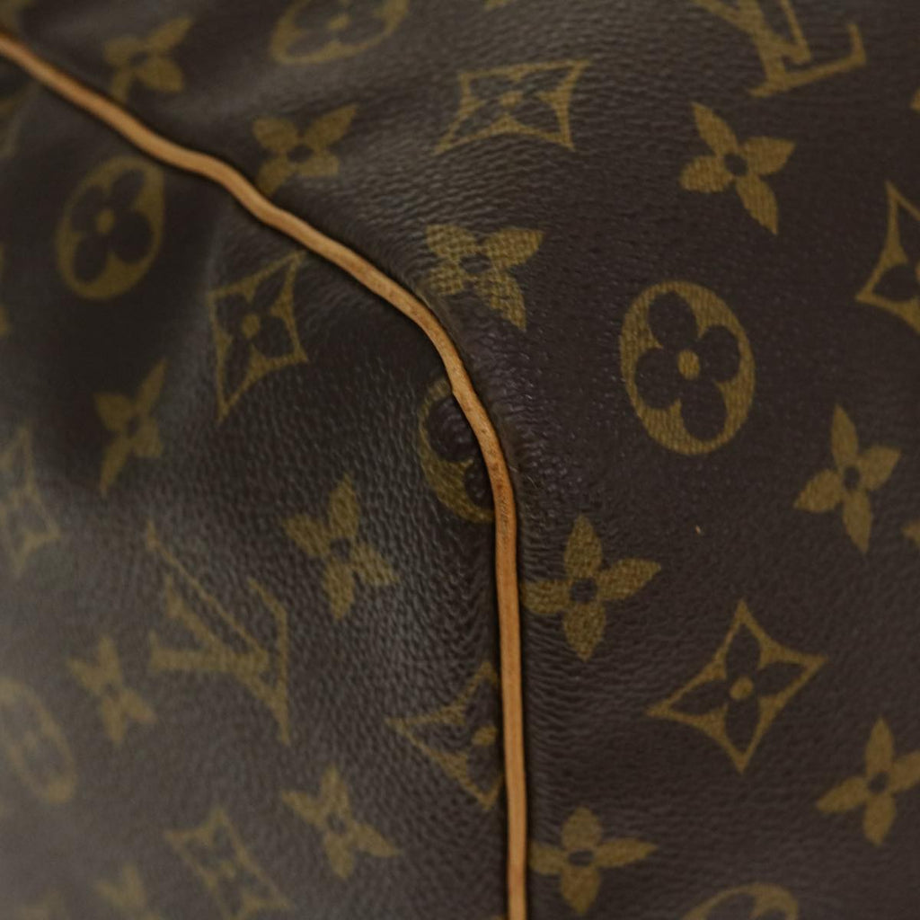 Louis Vuitton Brown Canvas Keepall 60 travel bag